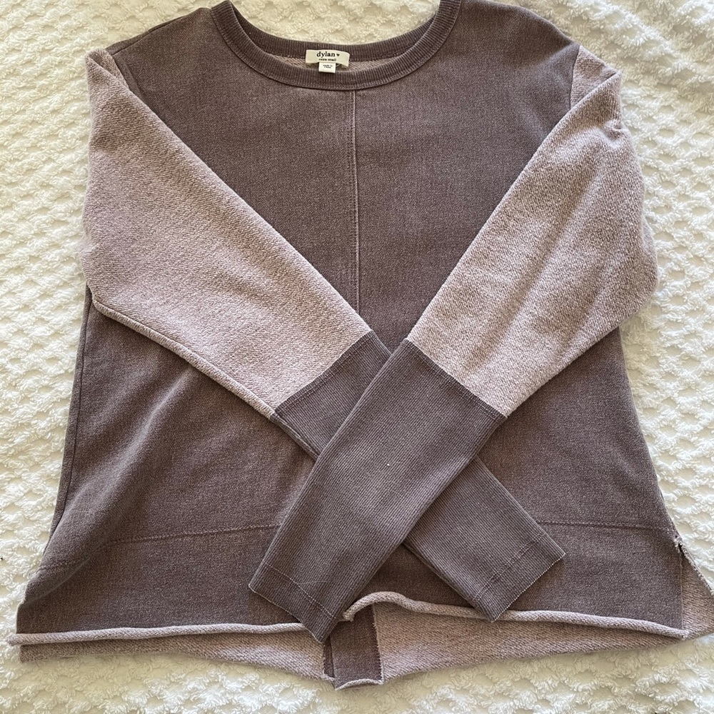 Dylan by True Grit Purple Sweatshirt
